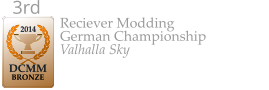 2014  DCMM  BRONZE 3rd  Reciever Modding German Championship Valhalla Sky
