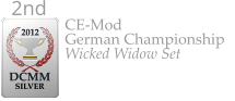 CE-Mod German Championship Wicked Widow Set  2012  DCMM  SILVER 2nd
